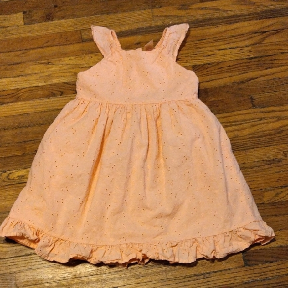 OshKosh B'gosh Peach Eyelet Dress